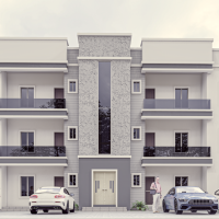 2 bed block of flats